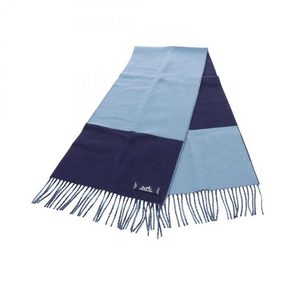 HERMES Blue Scarf - Picture 1 of 6